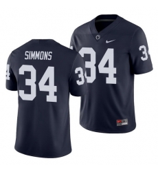 penn state nittany lions shane simmons navy college football men's jersey penn state nittany lions shane simmons navy college football men's jersey
