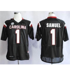 Men South Carolina Gamecocks Deebo Samuel 1 Maroon Black Football Jersey Men South Carolina Gamecocks Deebo Samuel 1 Maroon Black Football Jersey