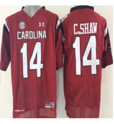 South Carolina Fighting Gamecocks #14 Connor Shaw Red SEC Patch Stitched NCAA Jersey South Carolina Fighting Gamecocks #14 Connor Shaw Red SEC Patch Stitched NCAA Jersey