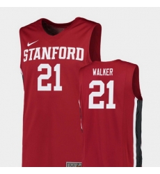 Men Stanford Cardinal Cameron Walker Red Replica College Basketball Jersey Men Stanford Cardinal Cameron Walker Red Replica College Basketball Jersey