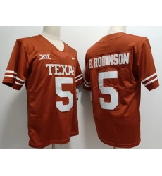 Men Texas Longhorns #5 Bijan Robinson Nike NCAA Stitched Orange Football Jersey Men Texas Longhorns #5 Bijan Robinson Nike NCAA Stitched Orange Football Jersey
