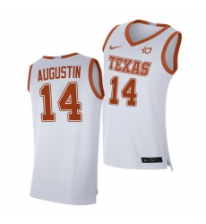 Texas Longhorns D.J. Augustin White Alumni Player Texas Longhorns Jersey Texas Longhorns D.J. Augustin White Alumni Player Texas Longhorns Jersey