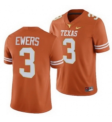 Texas Longhorns Quinn Ewers Orange College Football Jersey Texas Longhorns Quinn Ewers Orange College Football Jersey