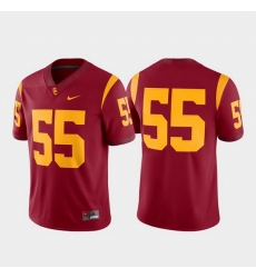 Men Usc Trojans 55 Cardinal Game College Football Jersey Men Usc Trojans 55 Cardinal Game College Football Jersey