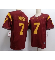 USC Trojans #7 Miller Moss Red F U S E Jersey USC Trojans #7 Miller Moss Red F U S E Jersey