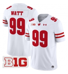 Men Youth Wisconsin Badgers 99 J J Watt White 2024 Vapor Limited Jersey All Stitched Men Youth Wisconsin Badgers 99 J J Watt White 2024 Vapor Limited Jersey All Stitched