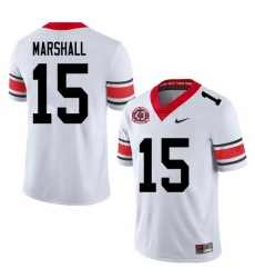 2020 Men #15 Trezmen Marshall Georgia Bulldogs 1980 National Champions 40th Anniversary College Foot 2020 Men #15 Trezmen Marshall Georgia Bulldogs 1980 National Champions 40th Anniversary College Foot