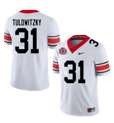 2020 Men #31 Reid Tulowitzky Georgia Bulldogs 1980 National Champions 40th Anniversary College Footb 2020 Men #31 Reid Tulowitzky Georgia Bulldogs 1980 National Champions 40th Anniversary College Footb