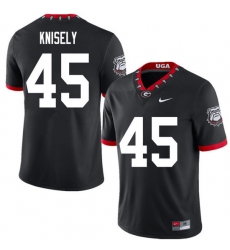 2020 Men #45 Kurt Knisely Georgia Bulldogs Mascot 100th Anniversary College Football Jerseys Sale-Bl 2020 Men #45 Kurt Knisely Georgia Bulldogs Mascot 100th Anniversary College Football Jerseys Sale-Bl