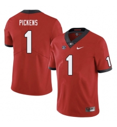 Men #1 George Pickens Georgia Bulldogs College Football Jerseys Sale-Red Men #1 George Pickens Georgia Bulldogs College Football Jerseys Sale-Red