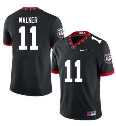 Men #11 Jalon Walker Georgia Bulldogs College Football Jerseys Sale-100th Anniversary Men #11 Jalon Walker Georgia Bulldogs College Football Jerseys Sale-100th Anniversary