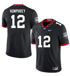 Men #12 Julian Humphrey Georgia Bulldogs College Football Jerseys Sale-100th Anniversary Men #12 Julian Humphrey Georgia Bulldogs College Football Jerseys Sale-100th Anniversary