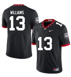 Men #13 Mykel Williams Georgia Bulldogs College Football Jerseys Sale-100th Anniversary Men #13 Mykel Williams Georgia Bulldogs College Football Jerseys Sale-100th Anniversary