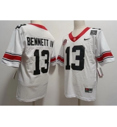 Men #13 Stetson BENNETT IV Georgia Bulldogs 1980 National Champions 40th Anniversary College Footb Men #13 Stetson BENNETT IV Georgia Bulldogs 1980 National Champions 40th Anniversary College Footb