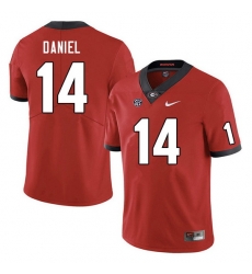Men #14 David Daniel Georgia Bulldogs College Football Jerseys Sale-Red Men #14 David Daniel Georgia Bulldogs College Football Jerseys Sale-Red