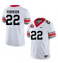 Men #22 Branson Robinson Georgia Bulldogs College Football Jerseys Sale-40th Anniversary Men #22 Branson Robinson Georgia Bulldogs College Football Jerseys Sale-40th Anniversary