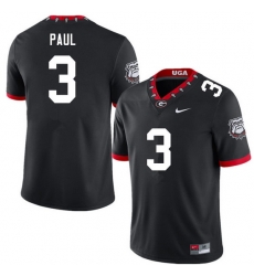 Men #3 Andrew Paul Georgia Bulldogs College Football Jerseys Sale-100th Anniversary Men #3 Andrew Paul Georgia Bulldogs College Football Jerseys Sale-100th Anniversary