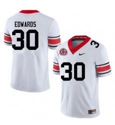 Men #30 Daijun Edwards Georgia Bulldogs College Football Jerseys Sale-40th Anniversary Men #30 Daijun Edwards Georgia Bulldogs College Football Jerseys Sale-40th Anniversary