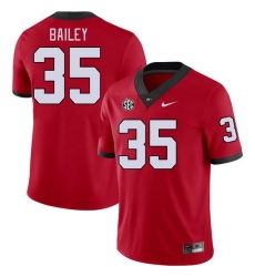 Men #35 Aidan Bailey Georgia Bulldogs College Football Jerseys Stitched-Red Men #35 Aidan Bailey Georgia Bulldogs College Football Jerseys Stitched-Red