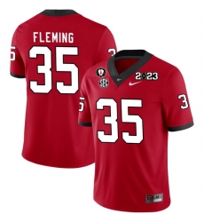 Men #35 Jacob Fleming Georgia Bulldogs 2022-23 CTP National Championship Football Jerseys Men #35 Jacob Fleming Georgia Bulldogs 2022-23 CTP National Championship Football Jerseys