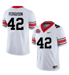 Men #42 Tauheed Ferguson Georgia Bulldogs College Football Jerseys Sale-40th Anniversary Men #42 Tauheed Ferguson Georgia Bulldogs College Football Jerseys Sale-40th Anniversary