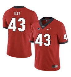 Men #43 Davis Day Georgia Bulldogs College Football Jerseys Sale-Red Anniversary Men #43 Davis Day Georgia Bulldogs College Football Jerseys Sale-Red Anniversary