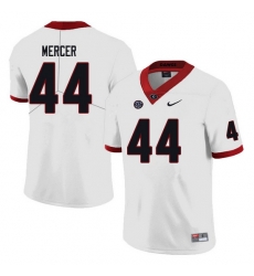 Men #44 Peyton Mercer Georgia Bulldogs College Football Jerseys Sale-white Men #44 Peyton Mercer Georgia Bulldogs College Football Jerseys Sale-white