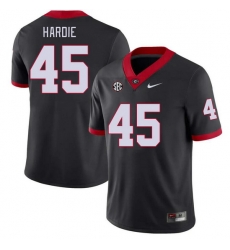 Men #45 Jacob Hardie Georgia Bulldogs College Football Jerseys Stitched-Black Men #45 Jacob Hardie Georgia Bulldogs College Football Jerseys Stitched-Black