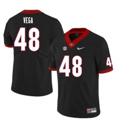 Men #48 JC Vega Georgia Bulldogs College Football Jerseys Sale-Black Men #48 JC Vega Georgia Bulldogs College Football Jerseys Sale-Black