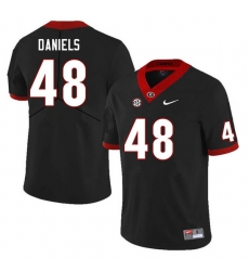 Men #48 Joseph Daniels Georgia Bulldogs College Football Jerseys Sale-Black Men #48 Joseph Daniels Georgia Bulldogs College Football Jerseys Sale-Black