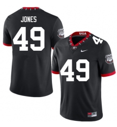 Men #49 Gleaton Jones Georgia Bulldogs College Football Jerseys Sale-100th Anniversary Men #49 Gleaton Jones Georgia Bulldogs College Football Jerseys Sale-100th Anniversary