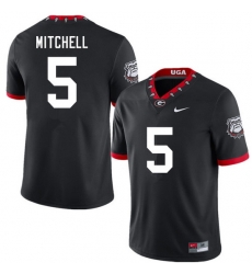 Men #5 Adonai Mitchell Georgia Bulldogs 100th Anniversary College Football Jerseys Sale-100th Black Men #5 Adonai Mitchell Georgia Bulldogs 100th Anniversary College Football Jerseys Sale-100th Black