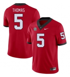 Men #5 Rara Thomas Georgia Bulldogs College Football Jerseys Stitched-Red Men #5 Rara Thomas Georgia Bulldogs College Football Jerseys Stitched-Red