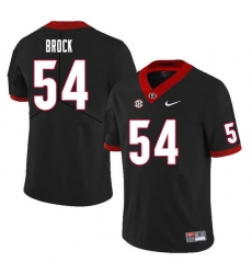 Men #54 Cade Brock Georgia Bulldogs College Football Jerseys Sale-Black Men #54 Cade Brock Georgia Bulldogs College Football Jerseys Sale-Black