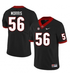 Men #56 Micah Morris Georgia Bulldogs College Football Jerseys Sale-Black Men #56 Micah Morris Georgia Bulldogs College Football Jerseys Sale-Black