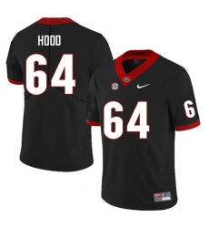 Men #64 Jacob Hood Georgia Bulldogs College Football Jerseys Sale-Black Anniversary Men #64 Jacob Hood Georgia Bulldogs College Football Jerseys Sale-Black Anniversary