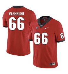 Men #66 Jonathan Washburn Georgia Bulldogs College Football Jerseys Sale-Red Anniversary Men #66 Jonathan Washburn Georgia Bulldogs College Football Jerseys Sale-Red Anniversary