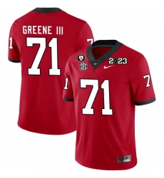 Men #71 Earnest Greene III Georgia Bulldogs 2022-23 CTP National Championship Football Jerseys Men #71 Earnest Greene III Georgia Bulldogs 2022-23 CTP National Championship Football Jerseys