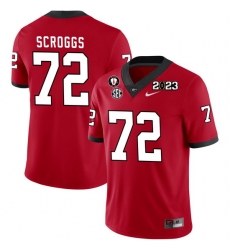 Men #72 Griffin Scroggs Georgia Bulldogs 2022-23 CTP National Championship Football Jerseys Men #72 Griffin Scroggs Georgia Bulldogs 2022-23 CTP National Championship Football Jerseys