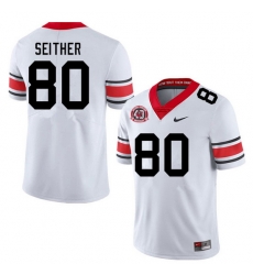 Men #80 Brett Seither Georgia Bulldogs Nationals Champions 40th Anniversary College Football Jerseys Men #80 Brett Seither Georgia Bulldogs Nationals Champions 40th Anniversary College Football Jerseys