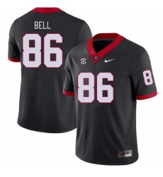 Men #86 Dillon Bell Georgia Bulldogs College Football Jerseys Stitched-Black Men #86 Dillon Bell Georgia Bulldogs College Football Jerseys Stitched-Black