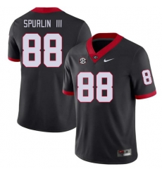 Men #88 Pearce Spurlin III Georgia Bulldogs College Football Jerseys Stitched-Black Men #88 Pearce Spurlin III Georgia Bulldogs College Football Jerseys Stitched-Black