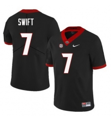 Men Georgia Bulldogs #7 DAndre Swift College Football Jerseys Sale-Black Men Georgia Bulldogs #7 DAndre Swift College Football Jerseys Sale-Black