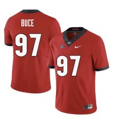 Men Georgia Bulldogs #97 Brooks Buce College Football Jerseys Sale-Red Men Georgia Bulldogs #97 Brooks Buce College Football Jerseys Sale-Red