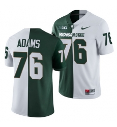 Michigan State Spartans Flozell Adams Michigan State Spartans Split Edition Jersey Michigan State Spartans Flozell Adams Michigan State Spartans Split Edition Jersey