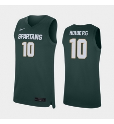 Michigan State Spartans Jack Hoiberg Green Replica Men'S Jersey Michigan State Spartans Jack Hoiberg Green Replica Men'S Jersey