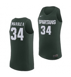 Michigan State Spartans Julius Marble Ii Michigan State Spartans Replica Basketball Jersey Michigan State Spartans Julius Marble Ii Michigan State Spartans Replica Basketball Jersey