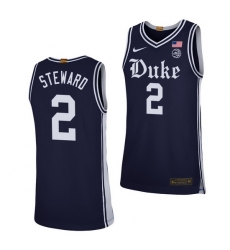Duke Blue Devils Dj Steward Navy Alternate Men'S Jersey Duke Blue Devils Dj Steward Navy Alternate Men'S Jersey