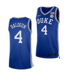 Duke Blue Devils Elizabeth Balogun Royal College Basketball 2021 22Limited Jersey Duke Blue Devils Elizabeth Balogun Royal College Basketball 2021 22Limited Jersey