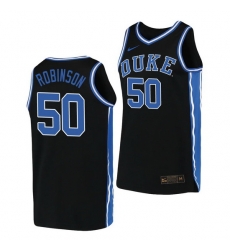 Duke Blue Devils Justin Robinson Black Replica Men'S Jersey Duke Blue Devils Justin Robinson Black Replica Men'S Jersey